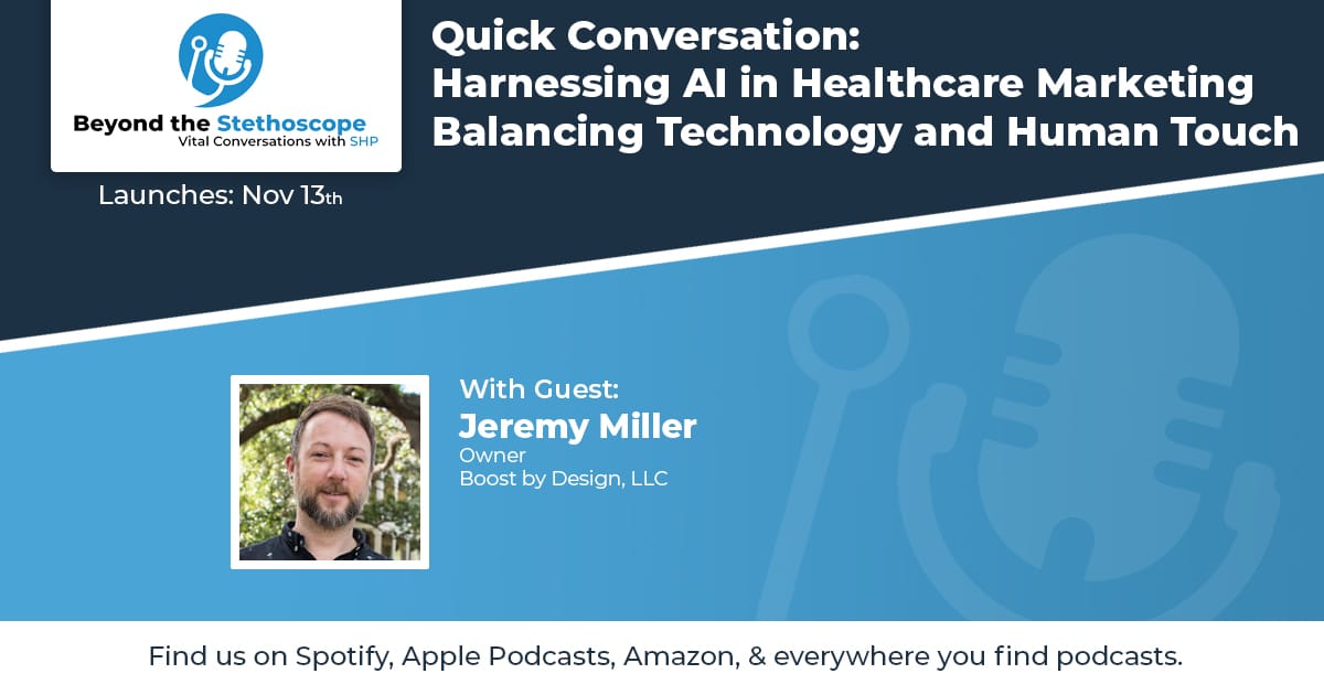 Quick Conversation: Harnessing AI in Healthcare Marketing